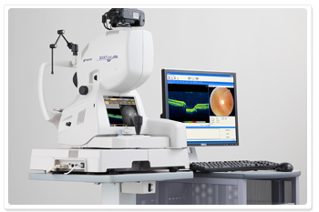OCT(光干渉断層計)：トプコン3D OCT-2000